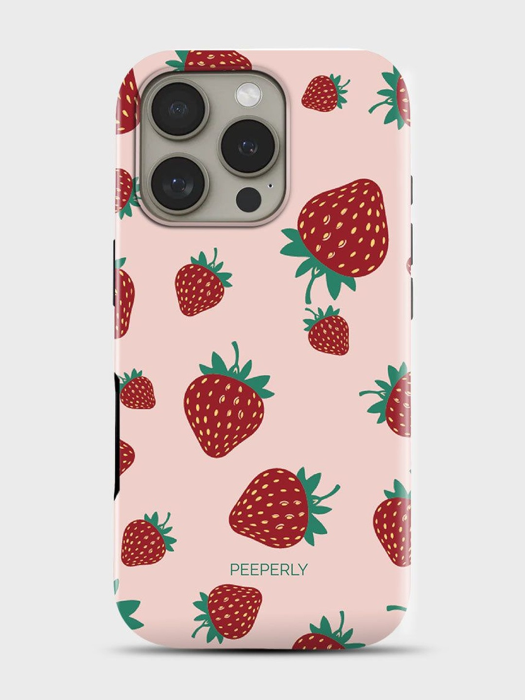 PEEPERLY Unisex iPhone 14 Pro Conversational Juicy Flavour Impact Resistant Back Case