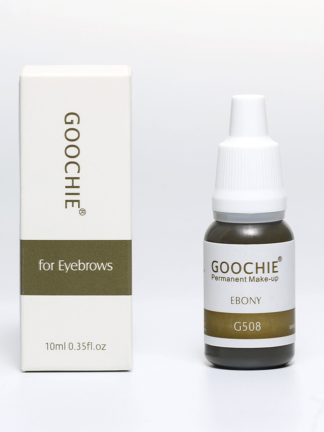 GOOCHIE Latest 10ml Micro-Pigment For Eyebrow Micro Blading PMU G508 Ebony