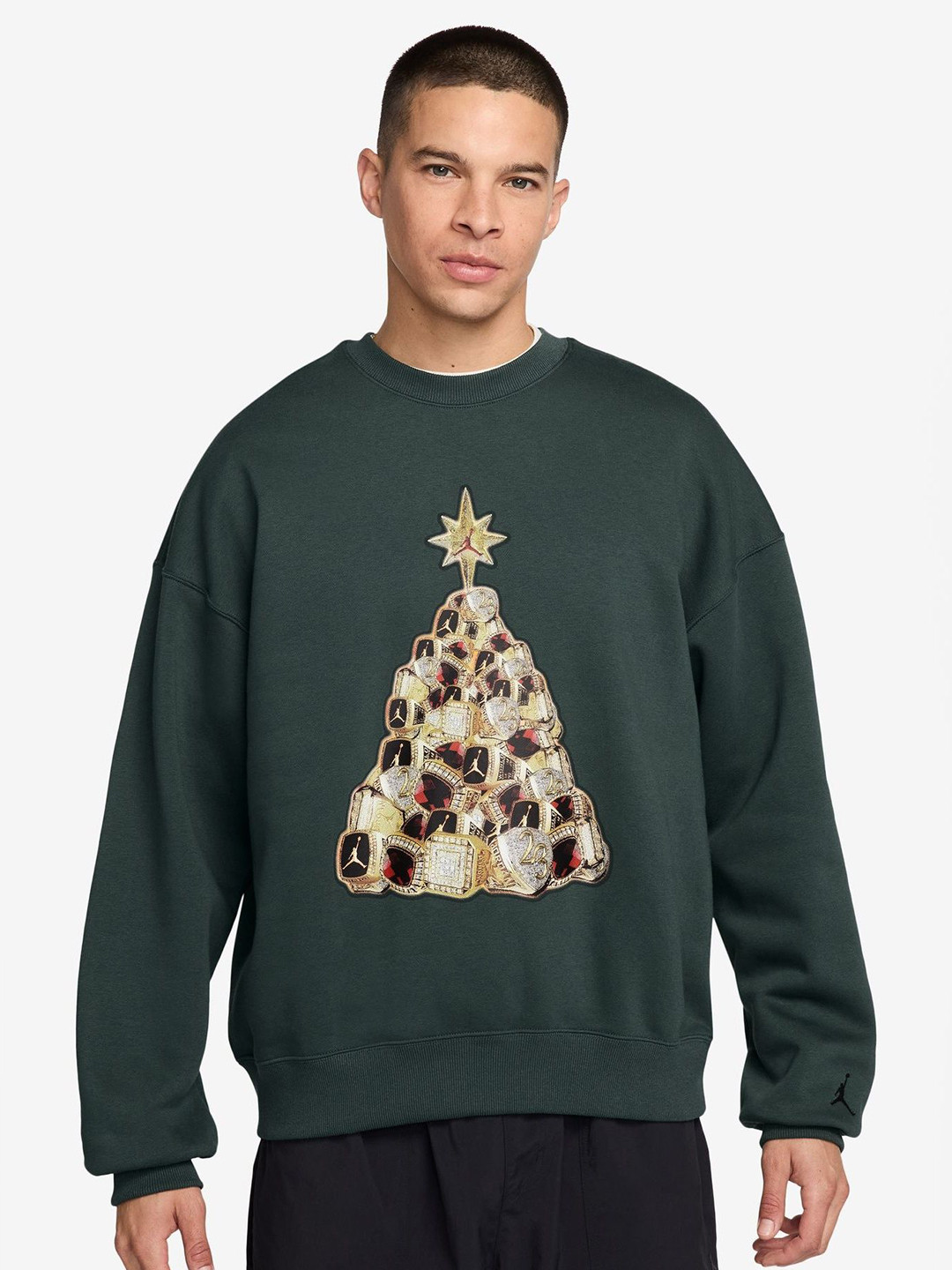 Nike Jordan Brooklyn Fleece Men's Crew-Neck Sweatshirt