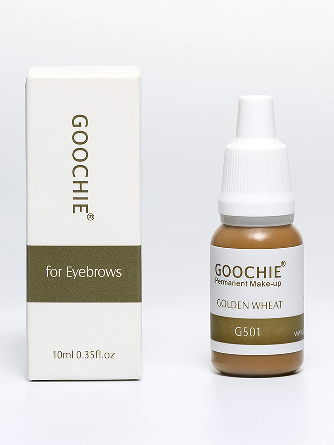 GOOCHIE Permanent Makeup Water-Based Eyebrow Pigment - 10 ml - Golden Wheat G501