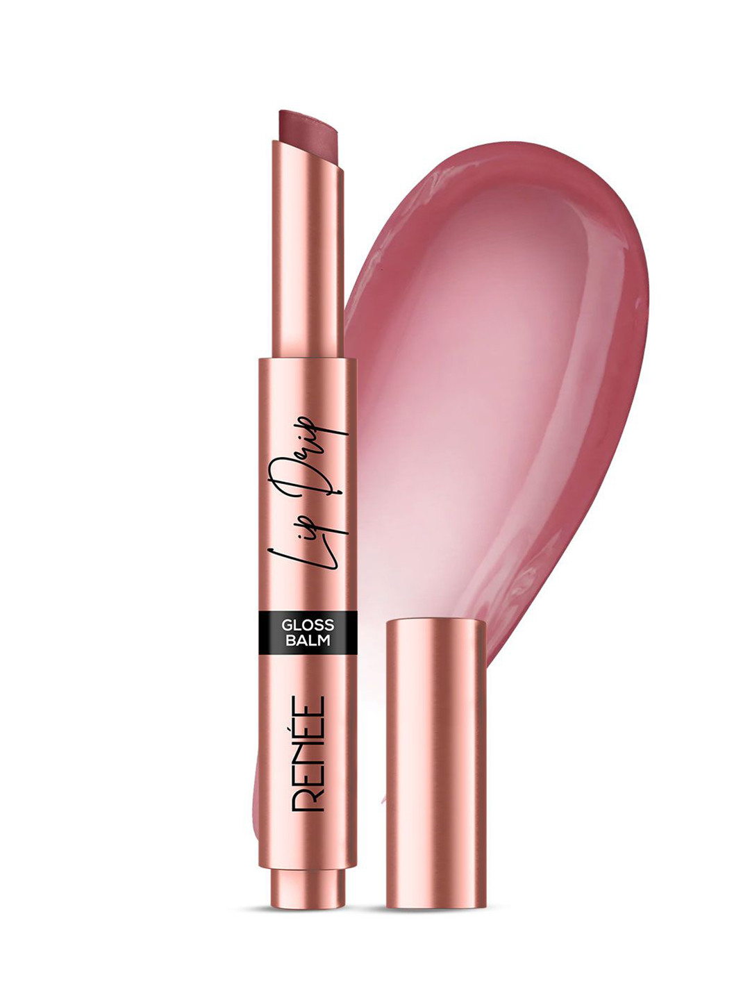 Renee Lip Drip Glossy Balm With Vitamin E 2.3g - Chestnut Glow