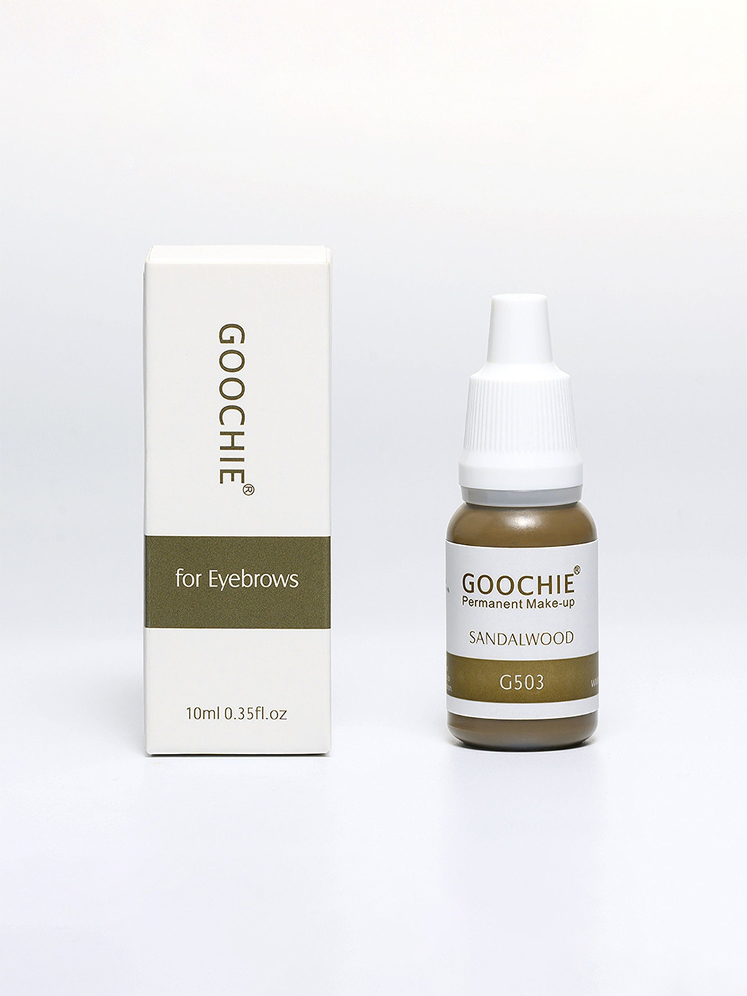 GOOCHIE Permanent Makeup Water-Based Eyebrow Pigment - 10 ml - Sandalwood G503
