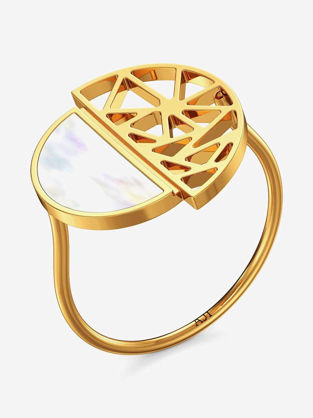 Joyalukkas 22Kt Gold Finger Ring - 2.53 g