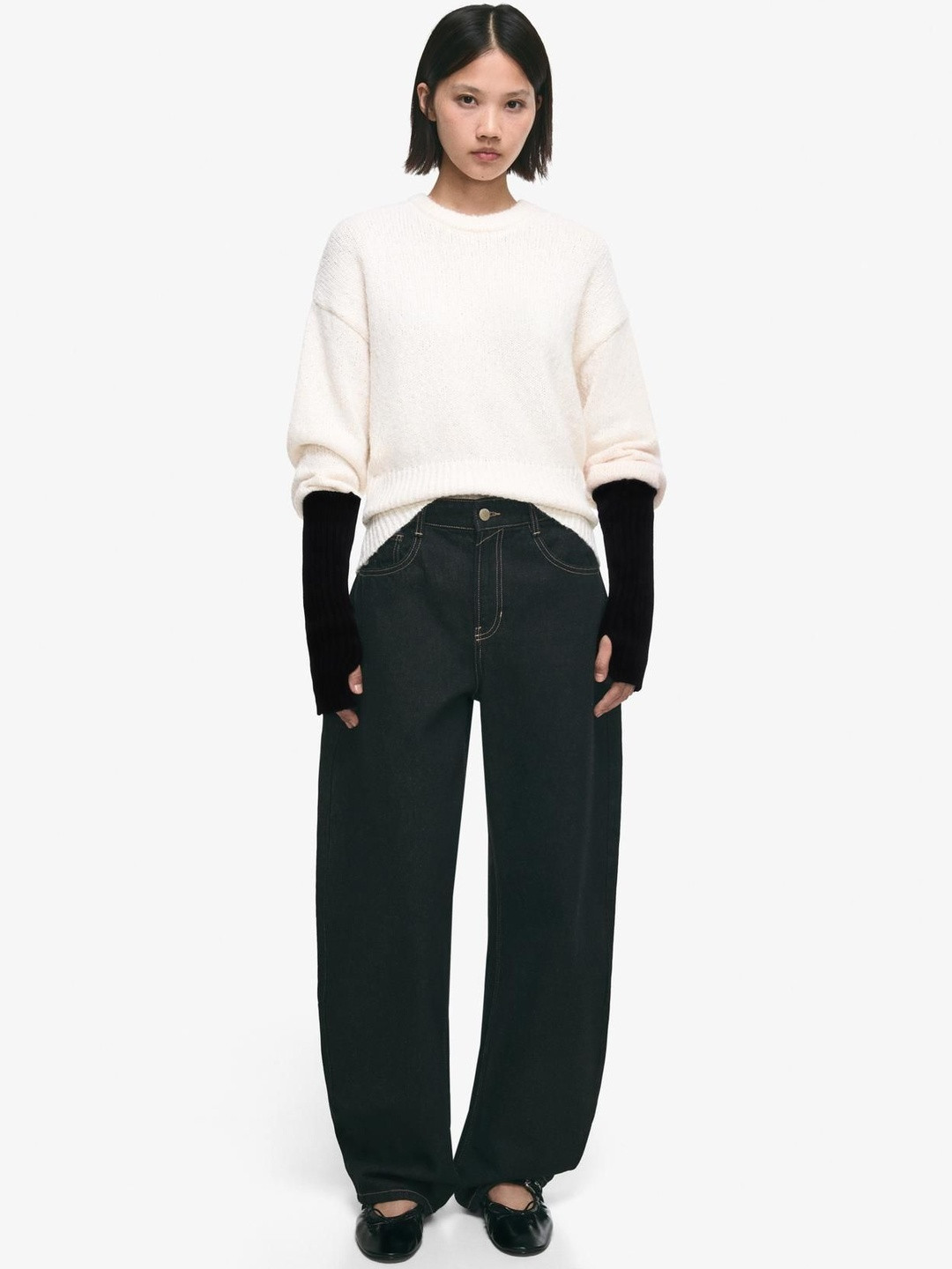 Bershka Women Fingerless Mittens