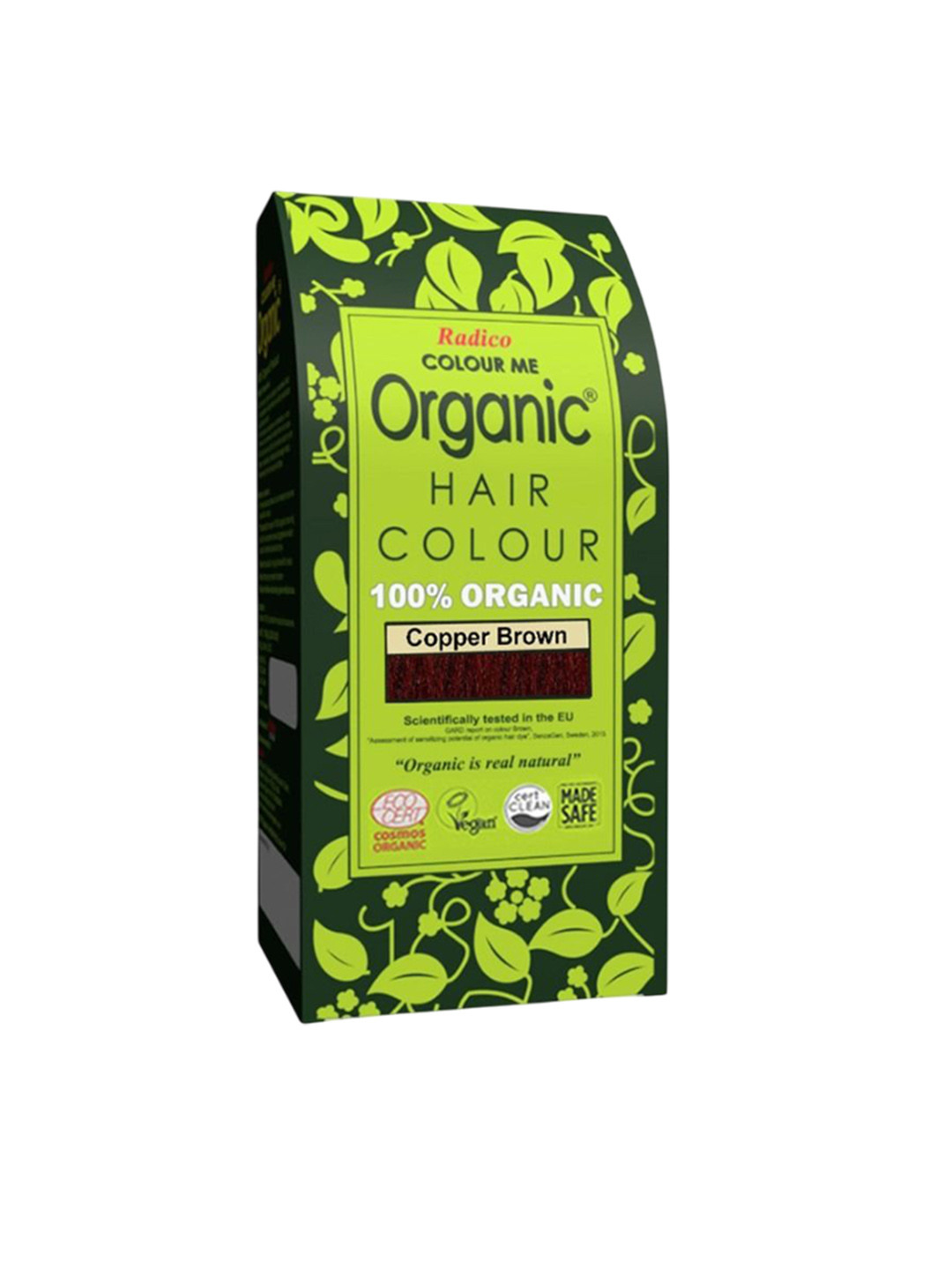 Radico Colour Me Organic Hair Colour- 100 g- Copper Brown