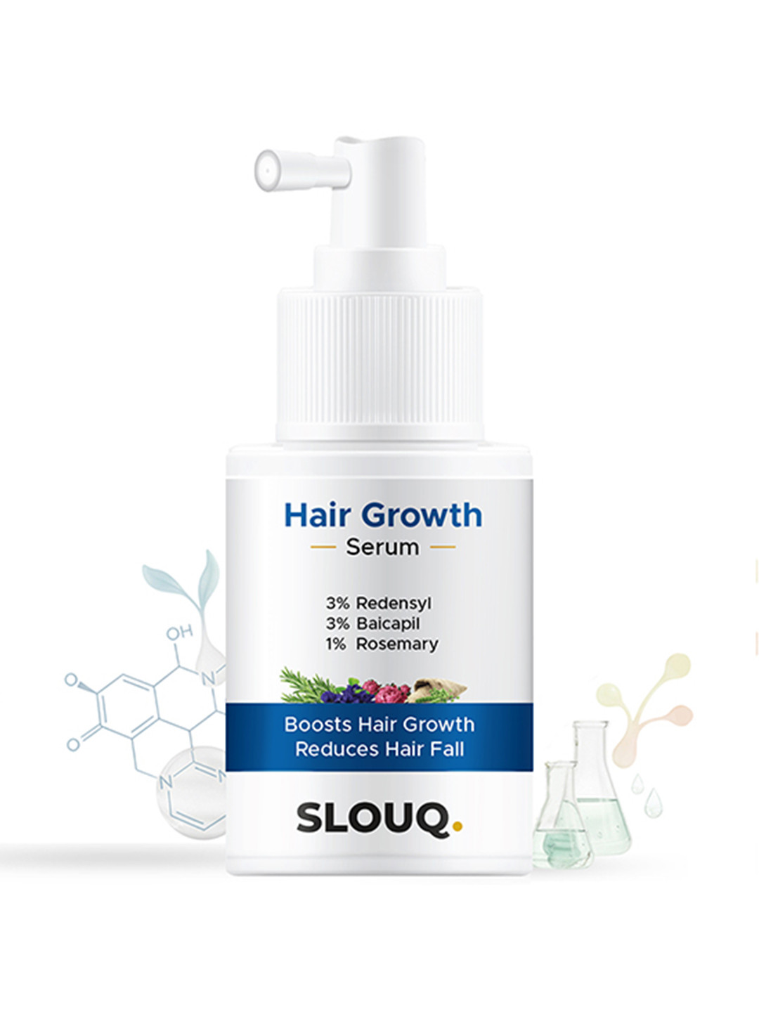 Slouq 3% Redensyl Hair Growth Serum- 30 ml