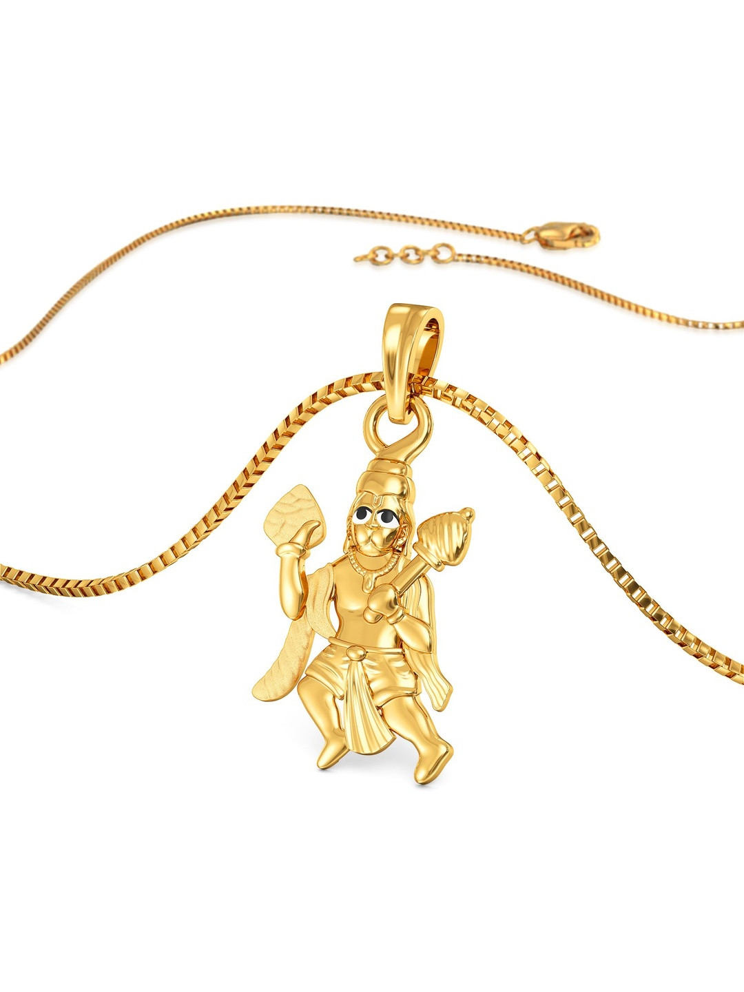 Joyalukkas 22Kt Gold Gilded Hanuman Pendant - 1.658 g