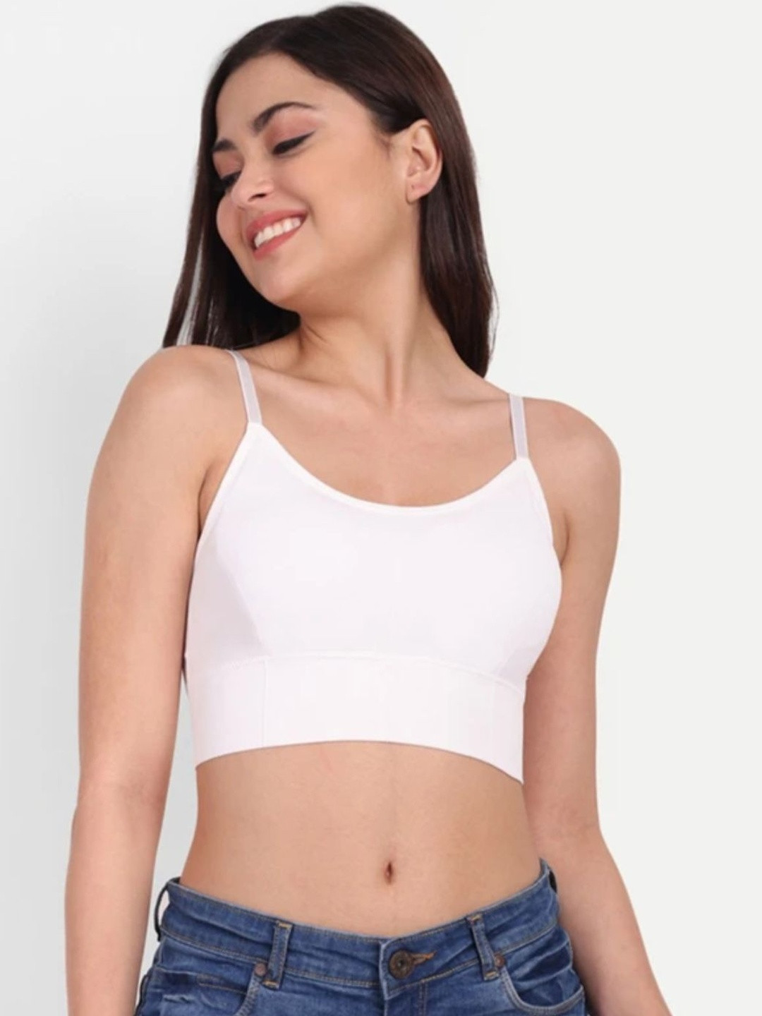 US FASHION Pack Of 3 Full Coverage Lightly Padded Sports Bra