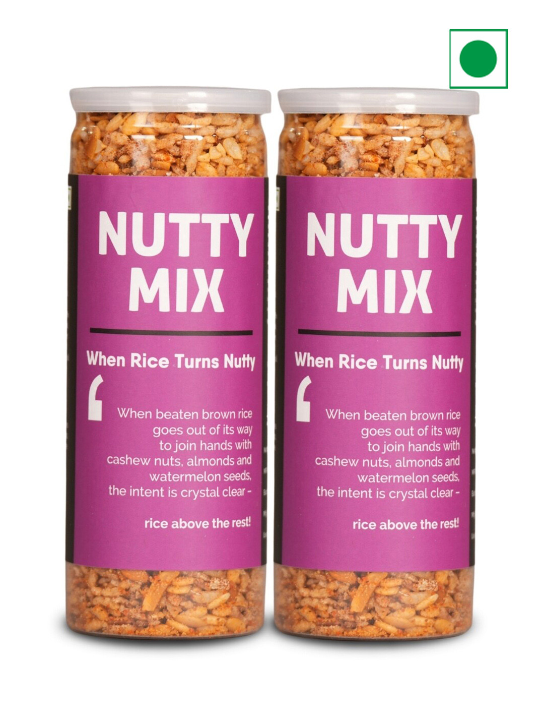 Omay Foods Nutty Mix With Dry Fruits- 120g  Each