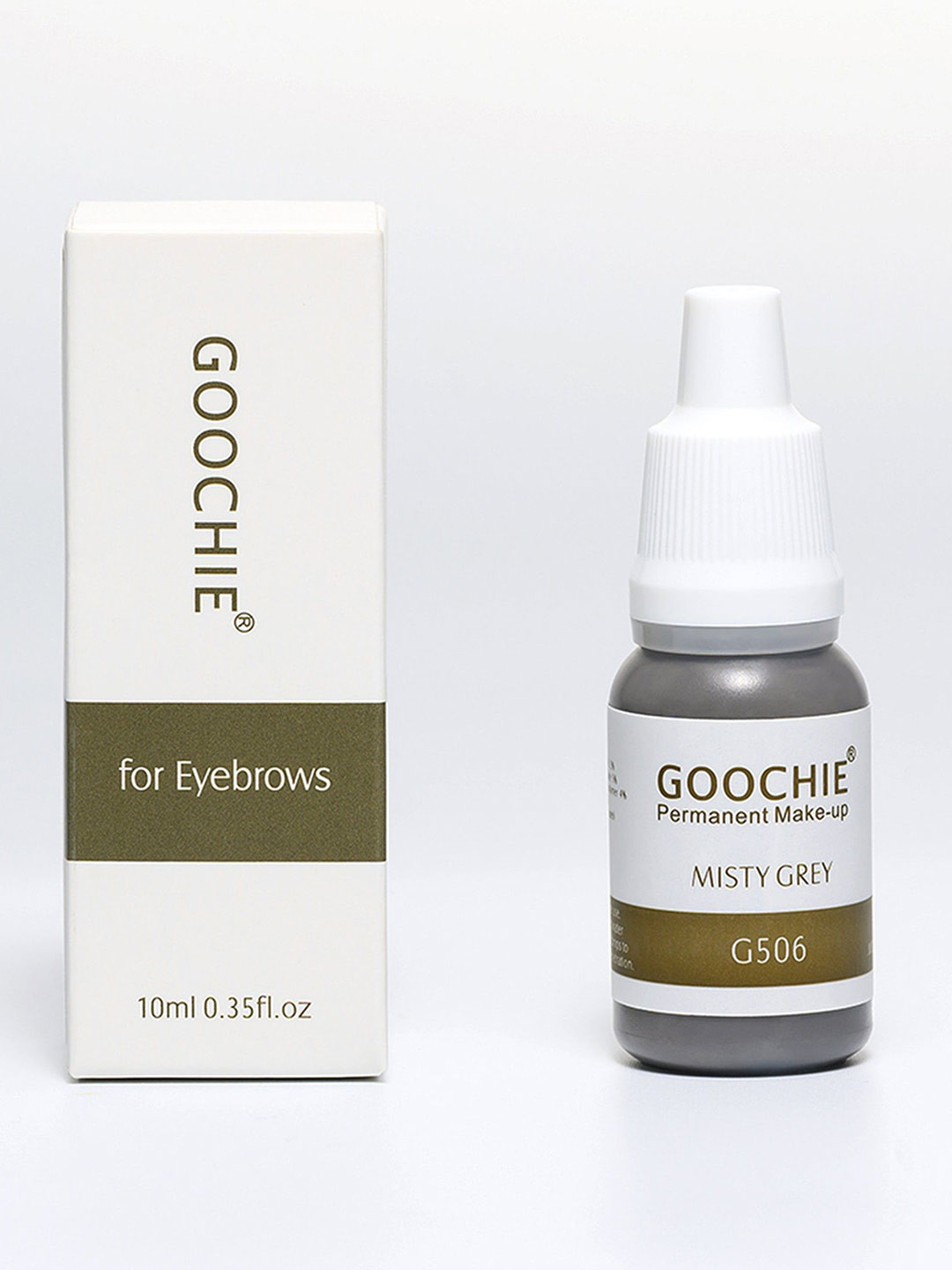 GOOCHIE Latest Micro-Pigment For Eyebrow Micro Blading PMU 10ml- G506 Misty Gray