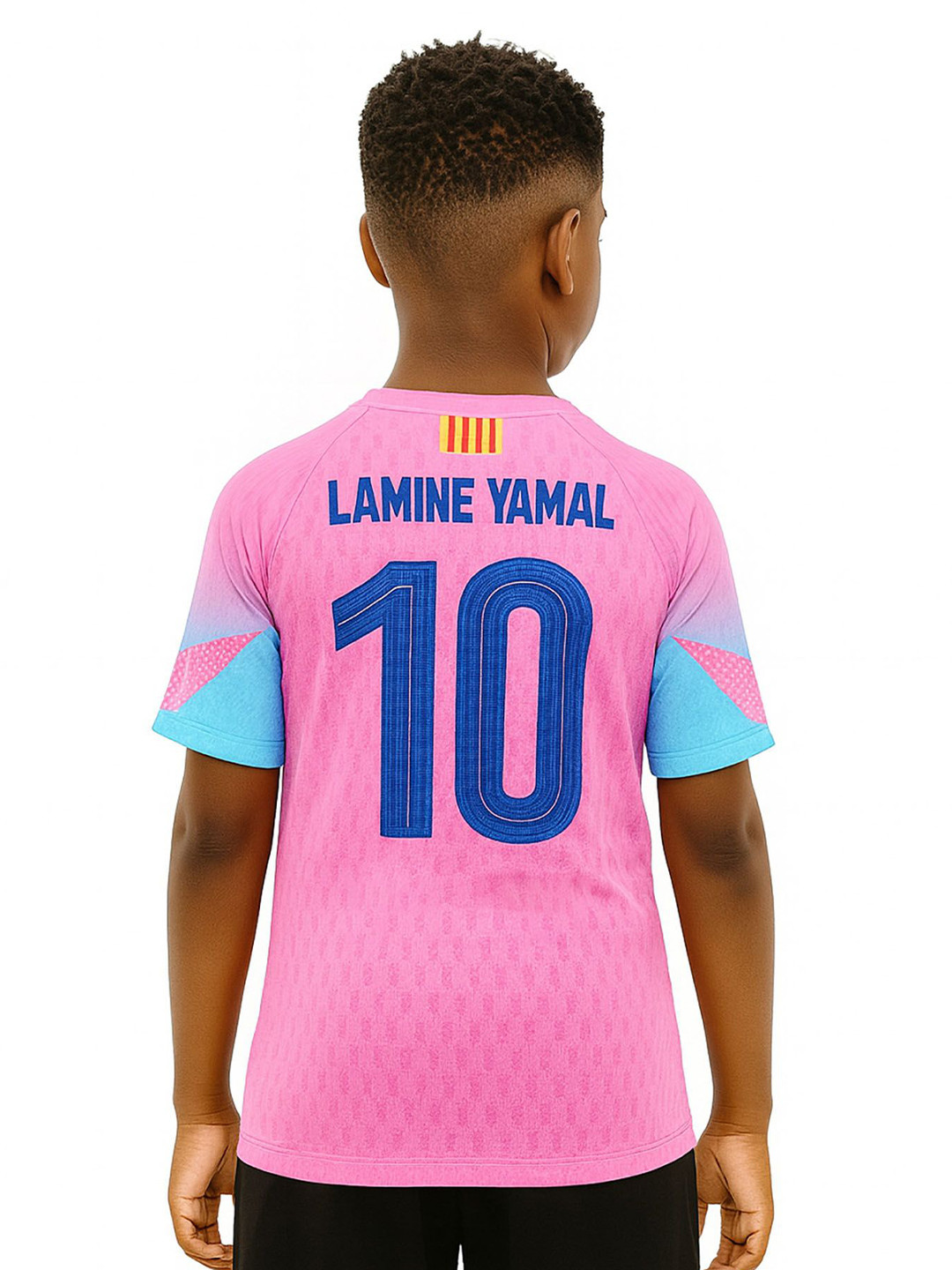 Barcelona Special Edition Kit Lamine Yamal 10 Pink Football Jersey Tshirt