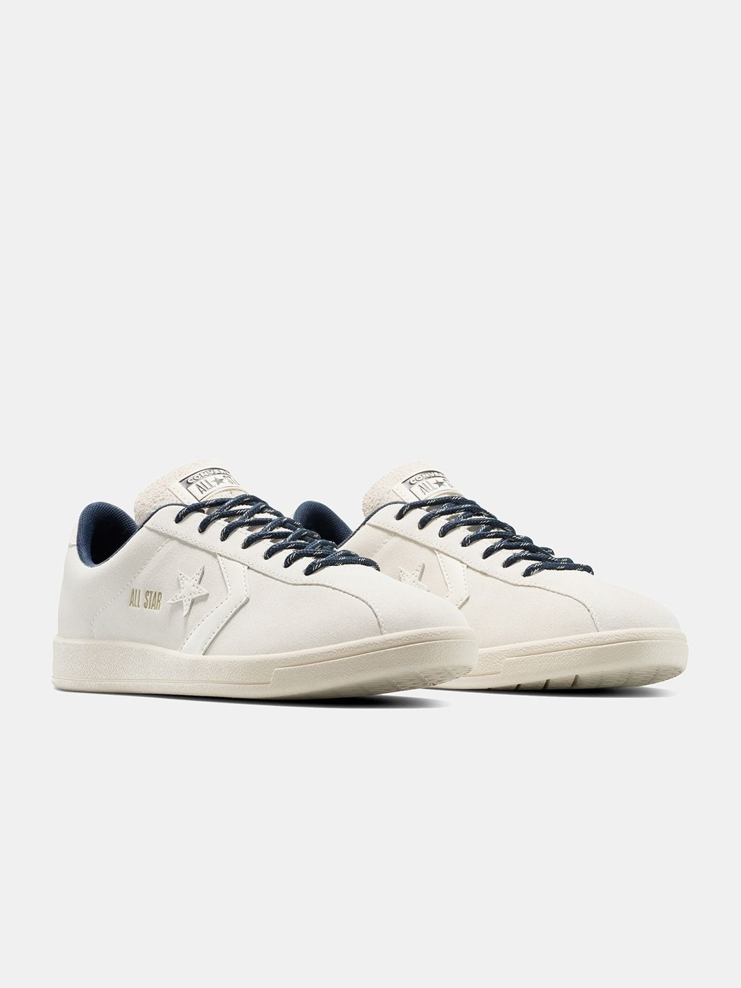 Converse Unisex Round Toe Lace-Ups Suede Sneakers