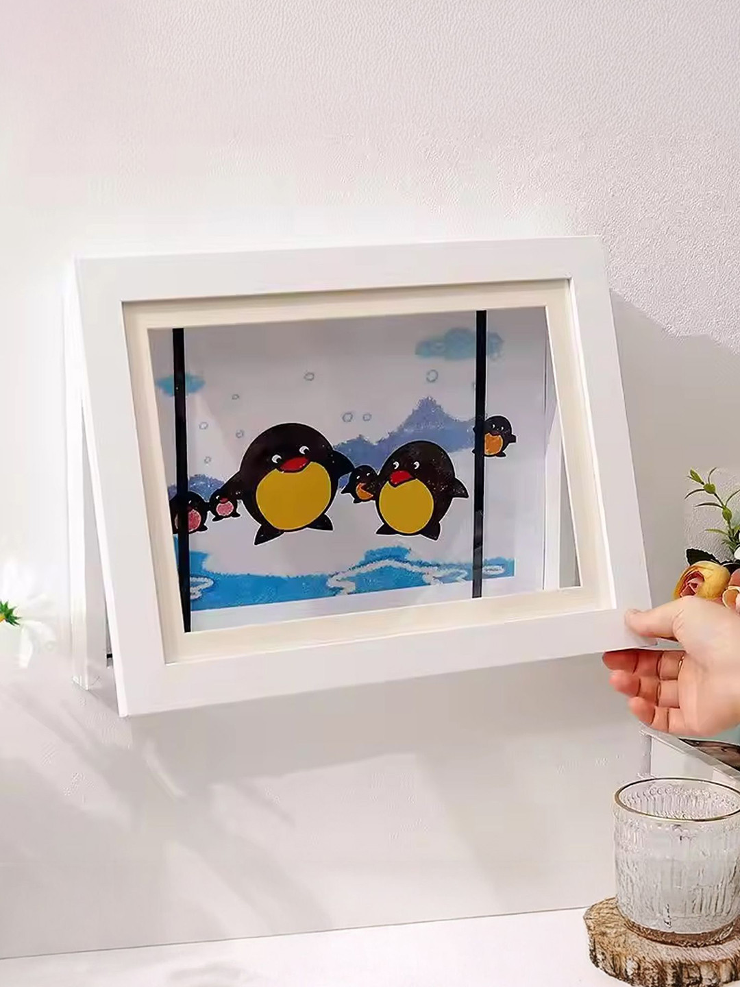 Ekhasa White 1 Pieces MDF Photo Frames