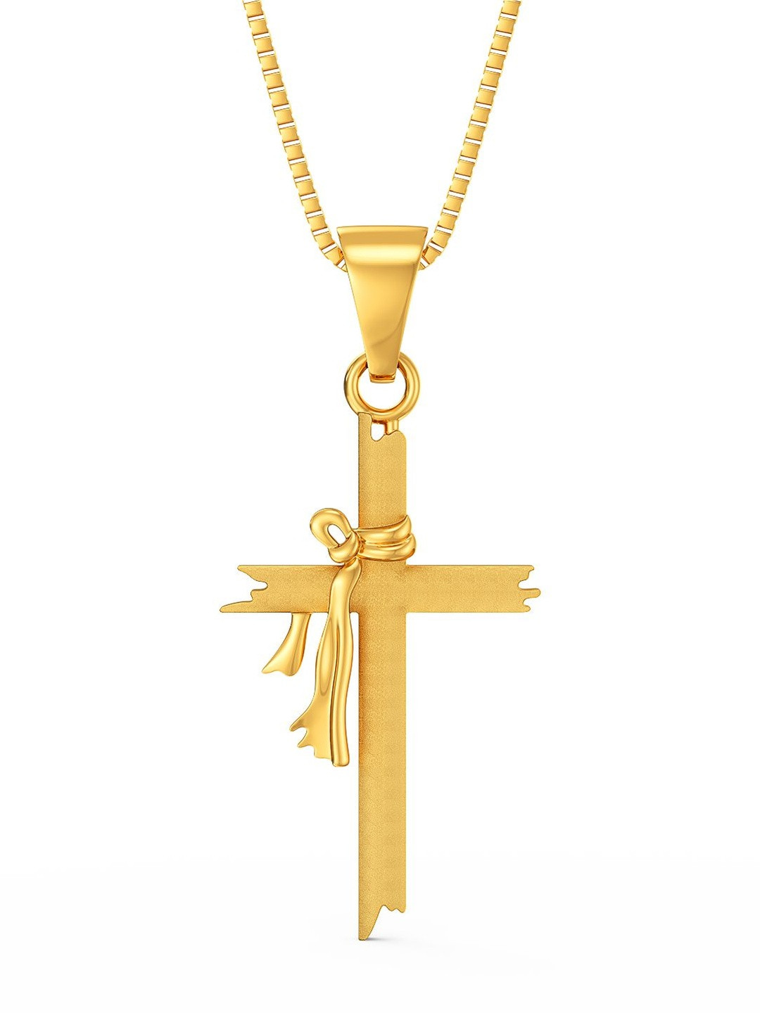 Joyalukkas 22Kt Gold Holy Cross Pendant - 2 g