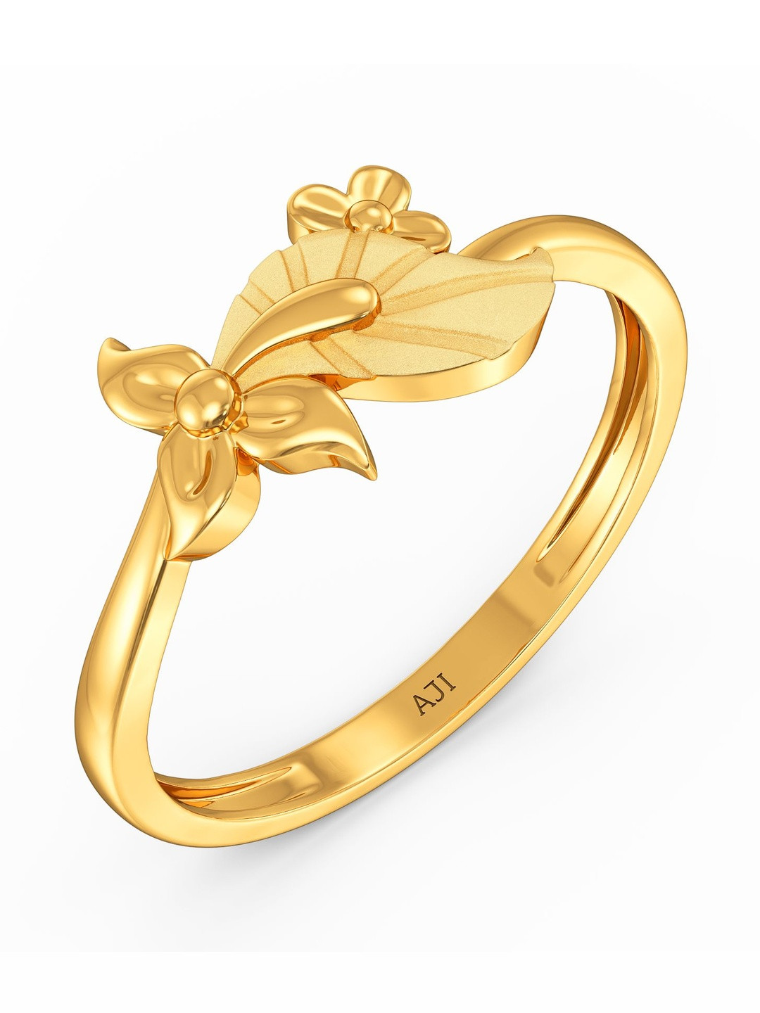 Joyalukkas 22Kt Gold Rosy Finger Ring - 2.066 g