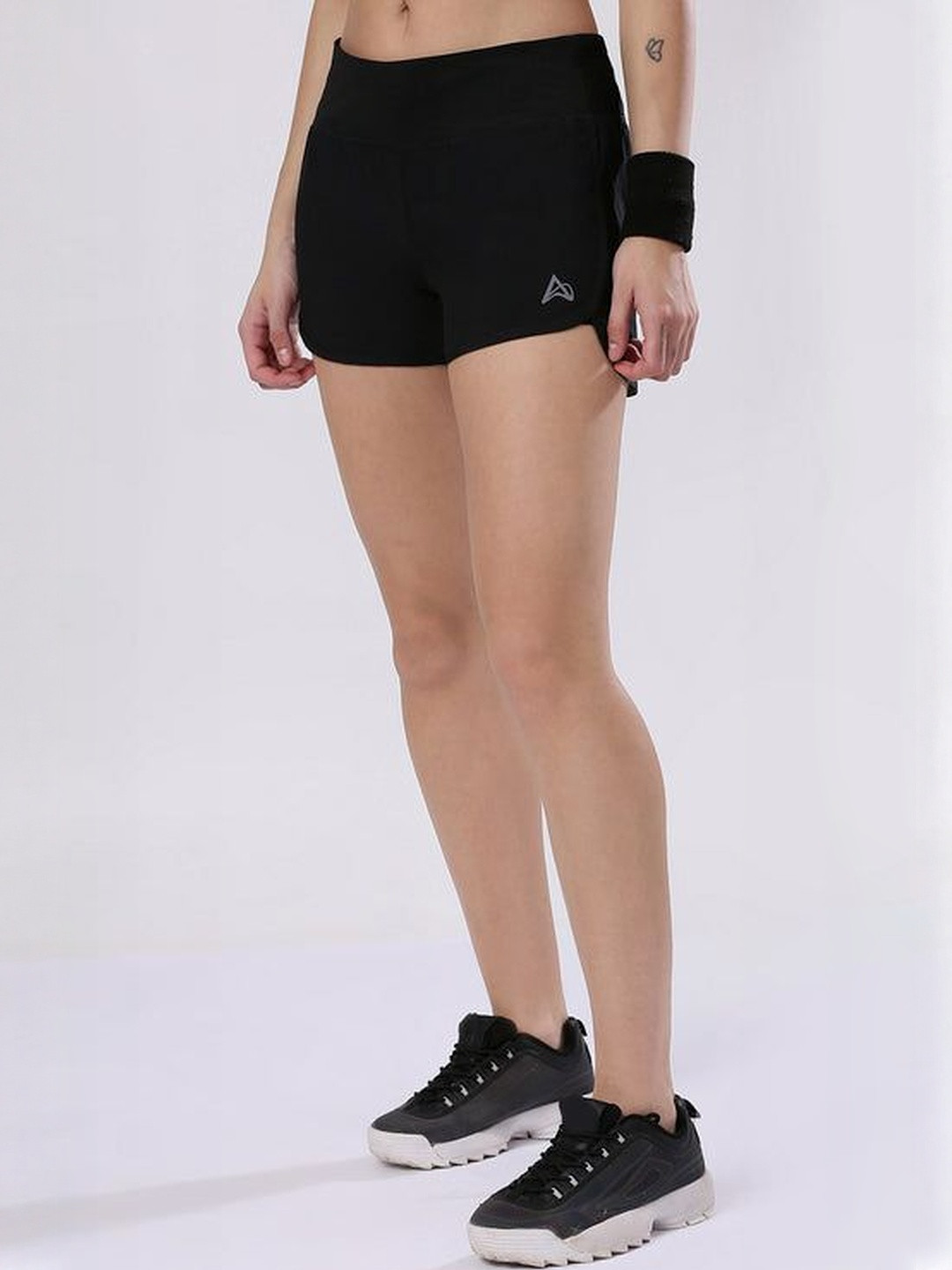 AGUANTE Women Mid-Rise Endurance Pro Running  Sports Shorts