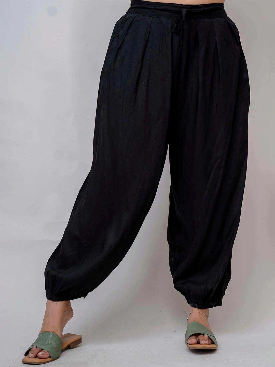 Mirayya Enterprises Women Loose Fit Baggy Afghani Mid-Rise Salwar