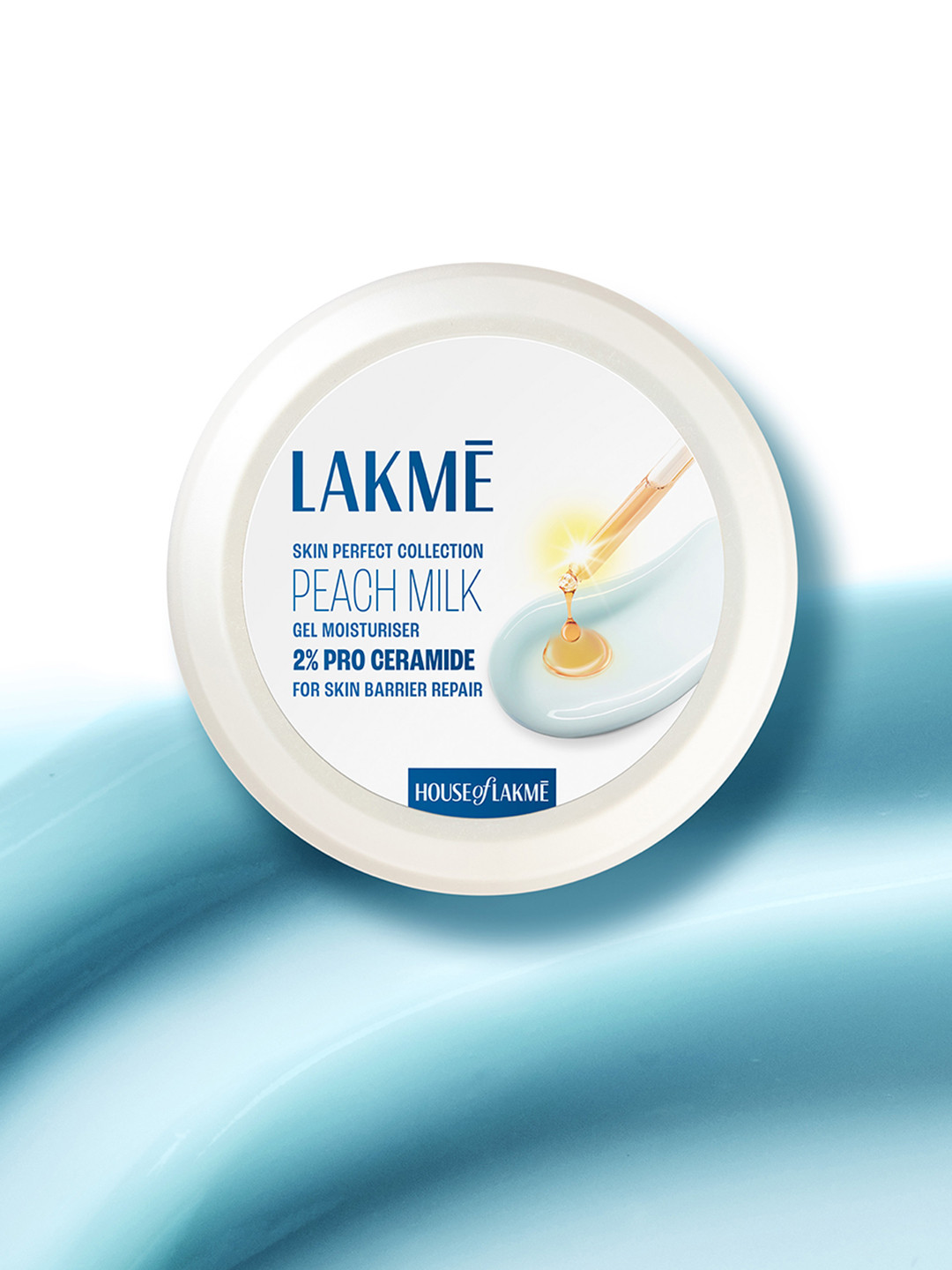 Lakme Peach Ceramide Moisturizer with Vitamin E For Dry Skin - 200g