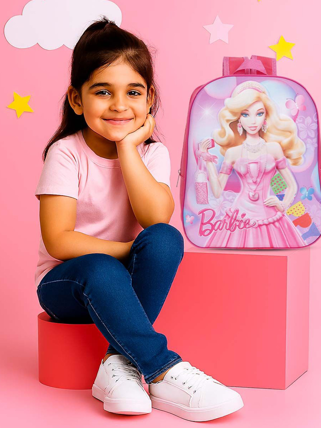 SAGEWARE Unisex Kids Barbie Backpack 23L