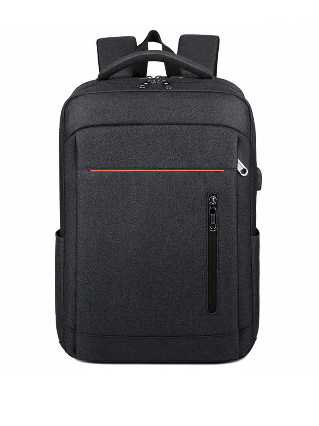 Mast & Harbour Men Solid Padded Shoulder Strap Commuter Medium Backpack