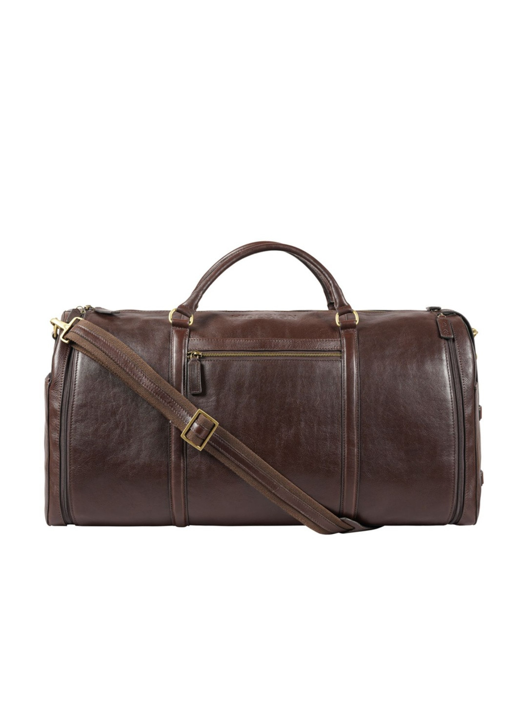 Hidesign Large Casual Leather Duffel Bag