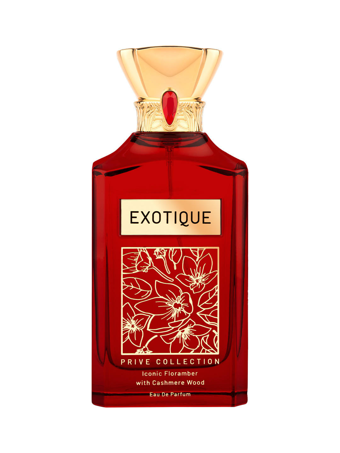 EXOTIQUE Women Prive Collection Iconic Floramber with Cashmere Wood Perfume - 100 ml