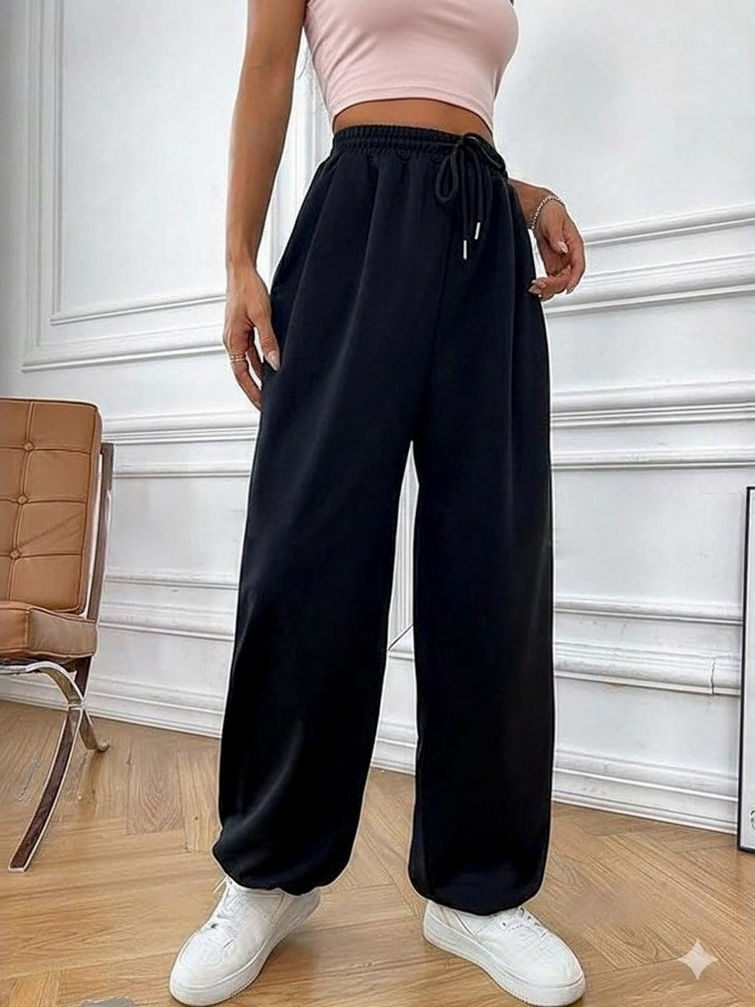 PRICHA Women Original Loose Fit High-Rise Trousers