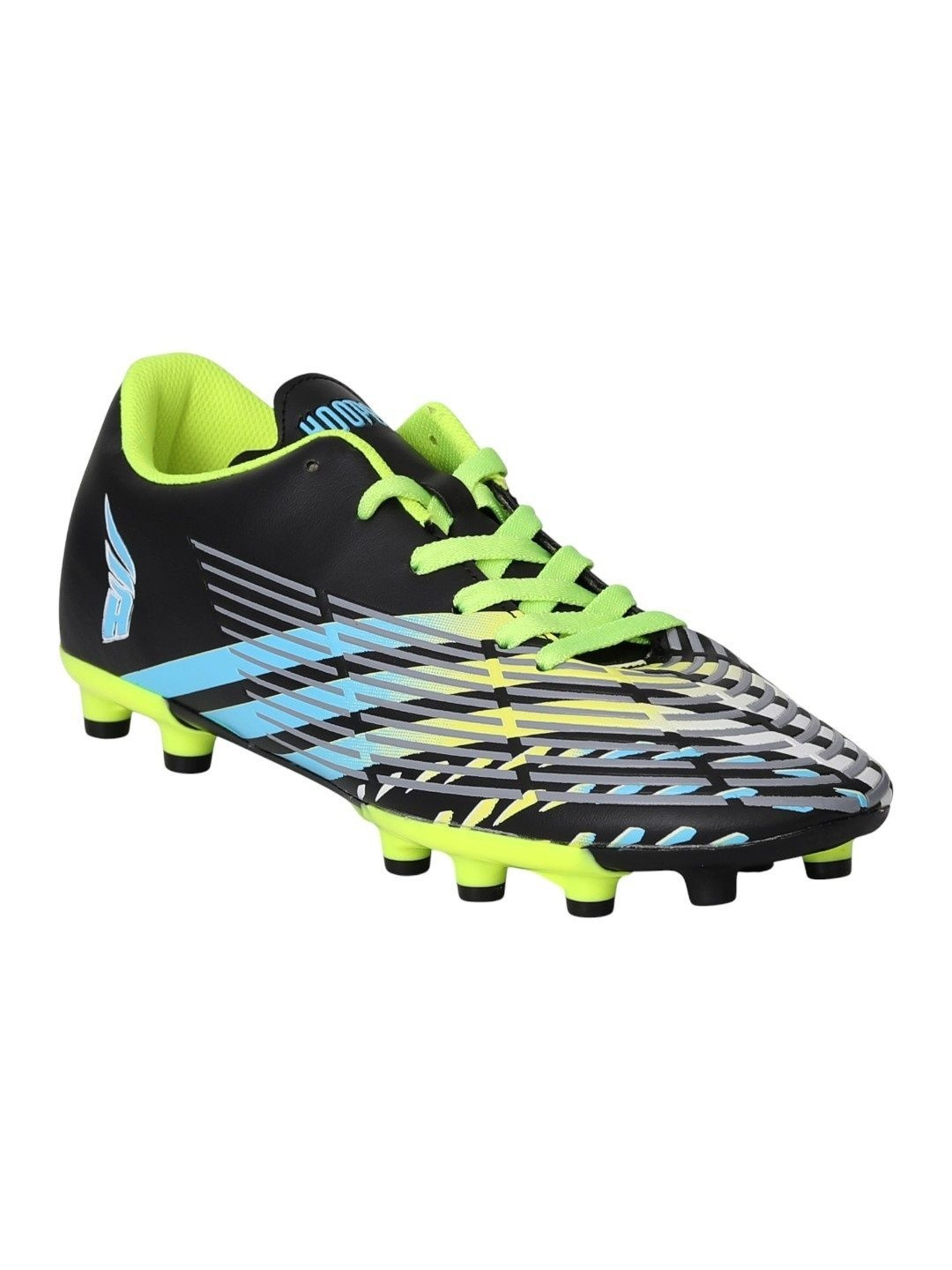 Hoopers Men Lace-Up Fixed Cleats Marking Basketball Sports Shoes