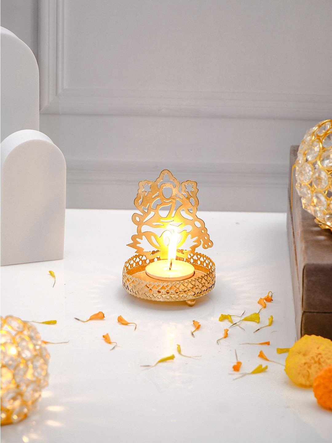 Archies Pack Of 2 Lakshmi Tealight Diya
