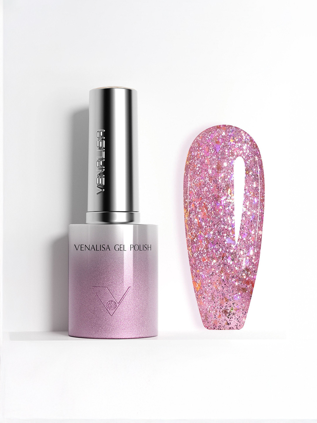 VENALISA Glitter Serie Hema Free Long Lasting Glitter Gel Nail Polish - 10 ml - Shade 5625