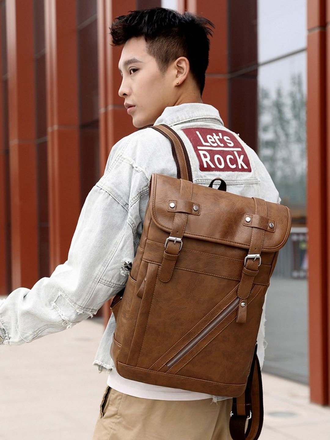 Mast & Harbour Men Padded Commuter Backpack
