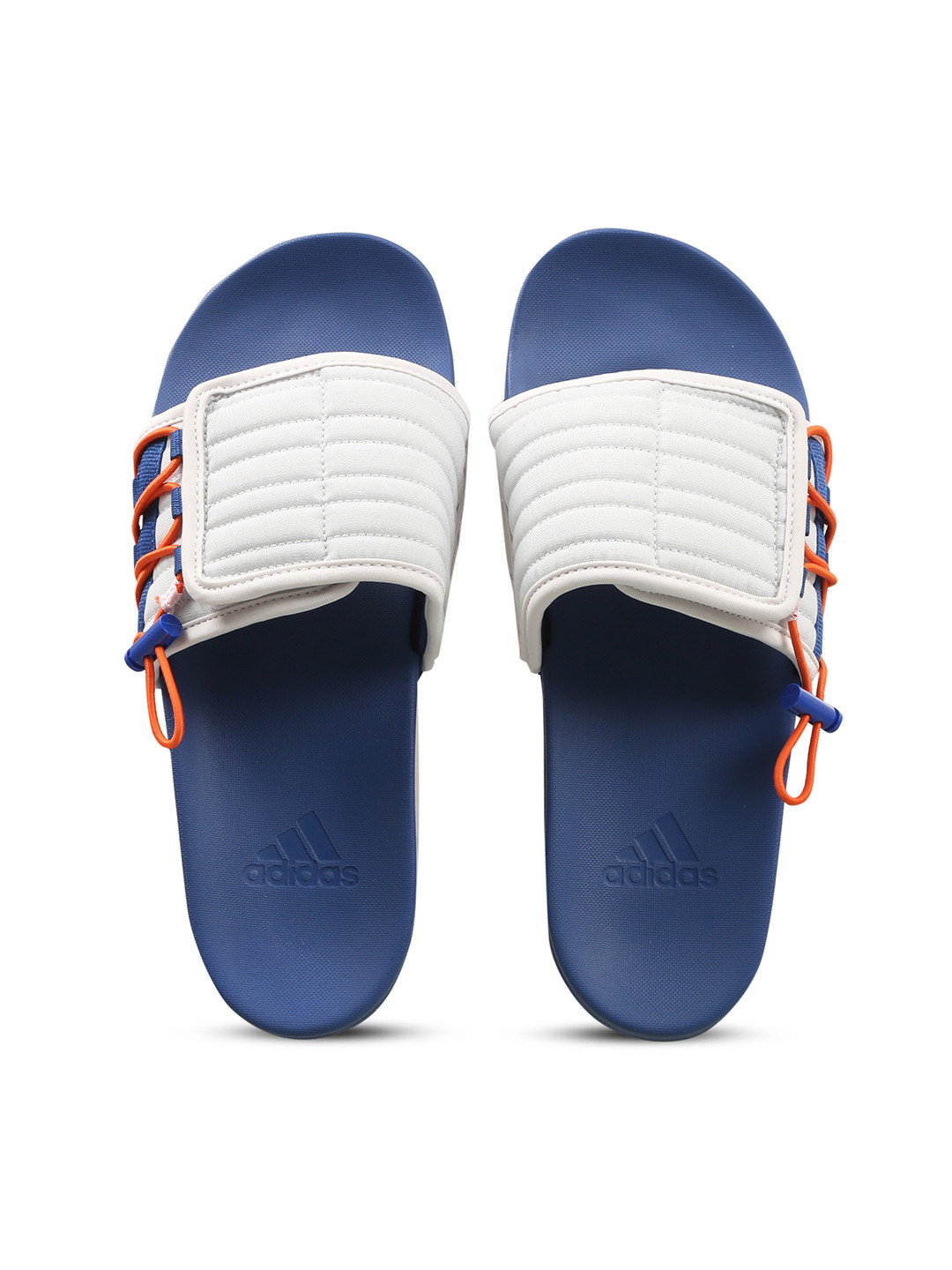 ADIDAS Unisex Sliders with Toggle Detail