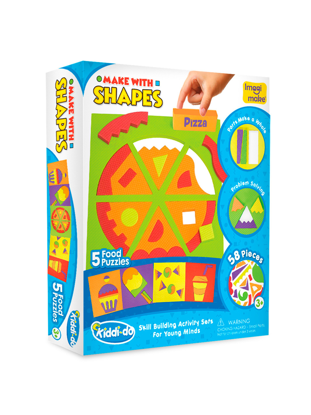 Imagimake Kids Shapes Learning and Development Toys