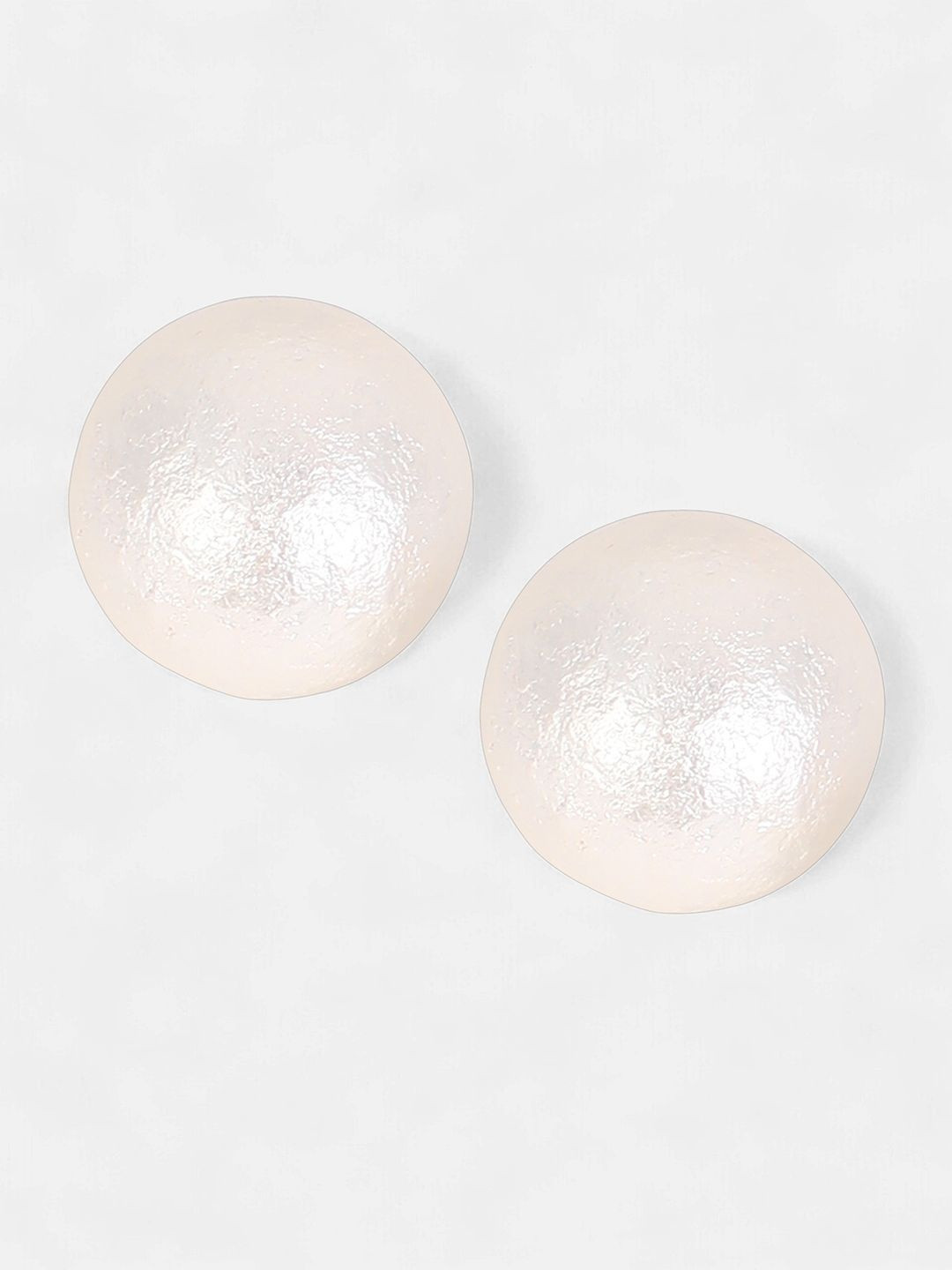 SOHI Silver-Plated Artificial Beads Studded The Celestrial-Orb Studs