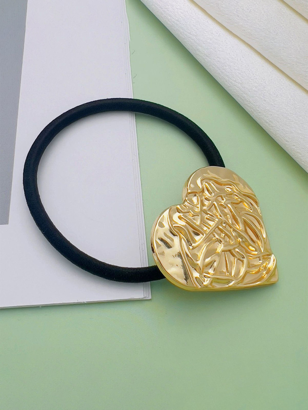 Just Lil Things Women Crushed Heart Hairband