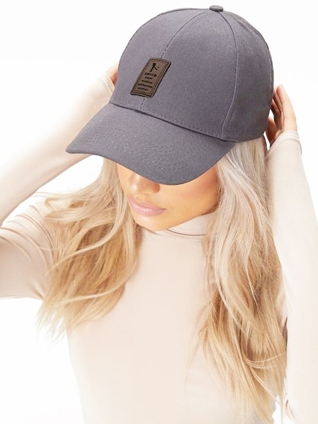 ALAMOS Edixo Men Self Design Baseball Cap