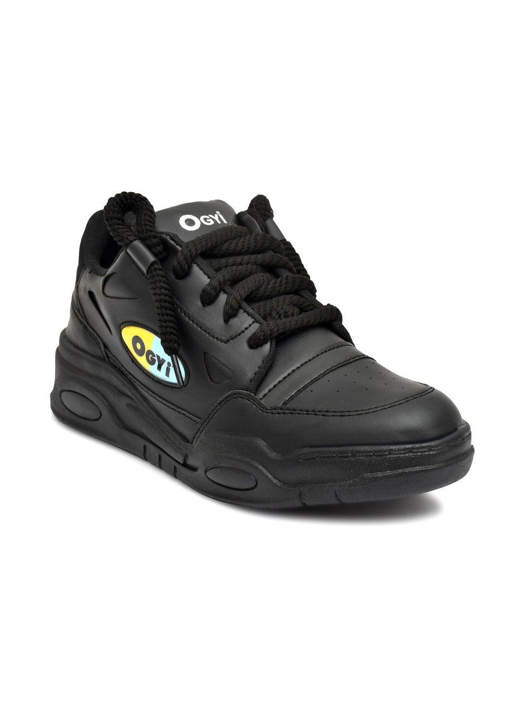 HIDA Men Non-Marking Sports Shoes with Lace -Up Closure