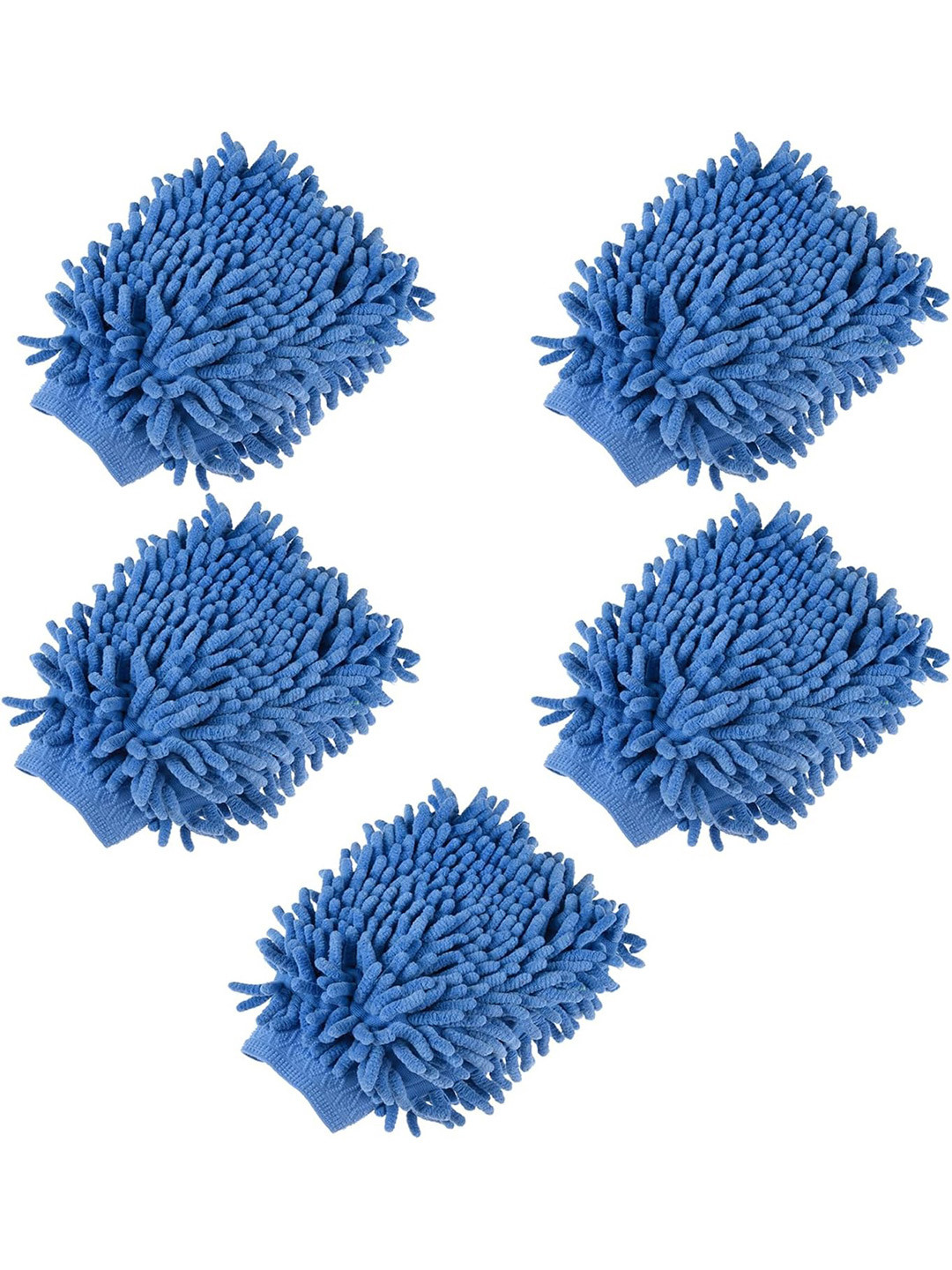 Kuber Industries Blue 50 GSM Hand Duster Gloves