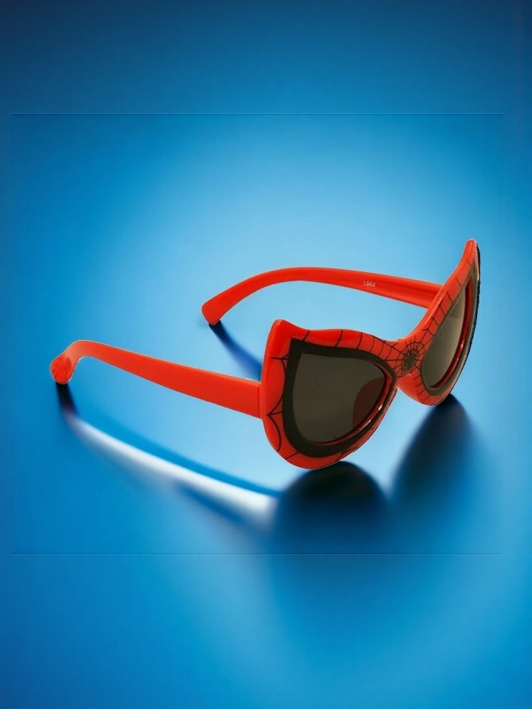 SPADEACES Kids Cateye Sunglasses with UV Protected Lens spiderman spec- red-11