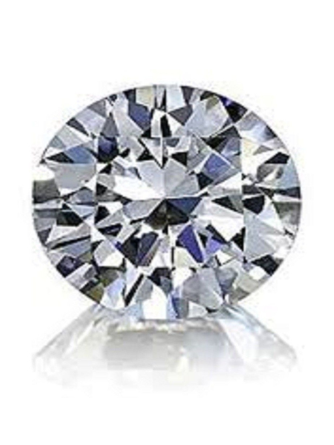 RAVIOUR LIFESTYLE Circular Natural White Zircon Stone  Pendants