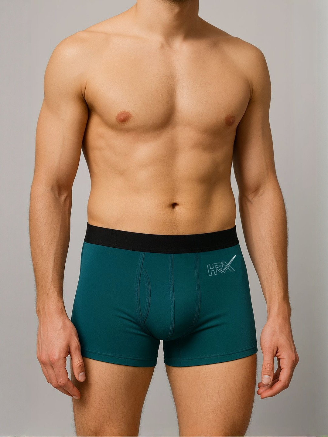 HRX by Hrithik Roshan Men Pack Of 2 Flexible Elastic Waistband Irritation-Free Trunks