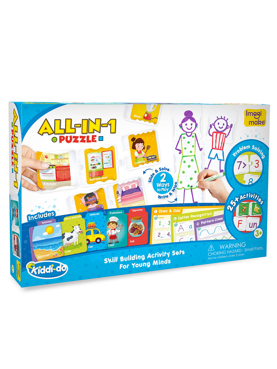 Imagimake Kids Puzzle Game Learning and Development Toys