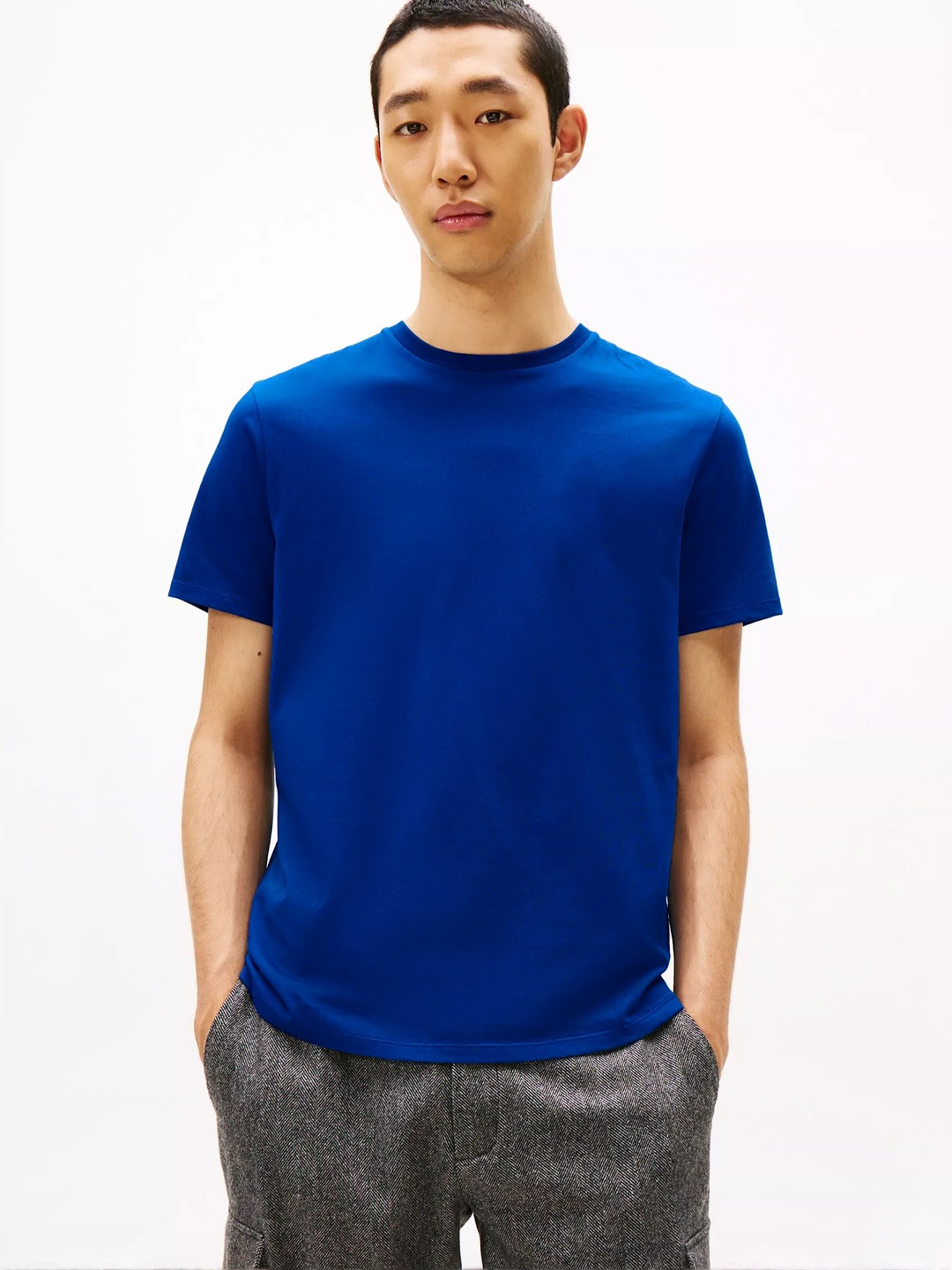 MISCHIEF MONKEY Men Short Sleeves Round Neck Regular Fit T-shirt