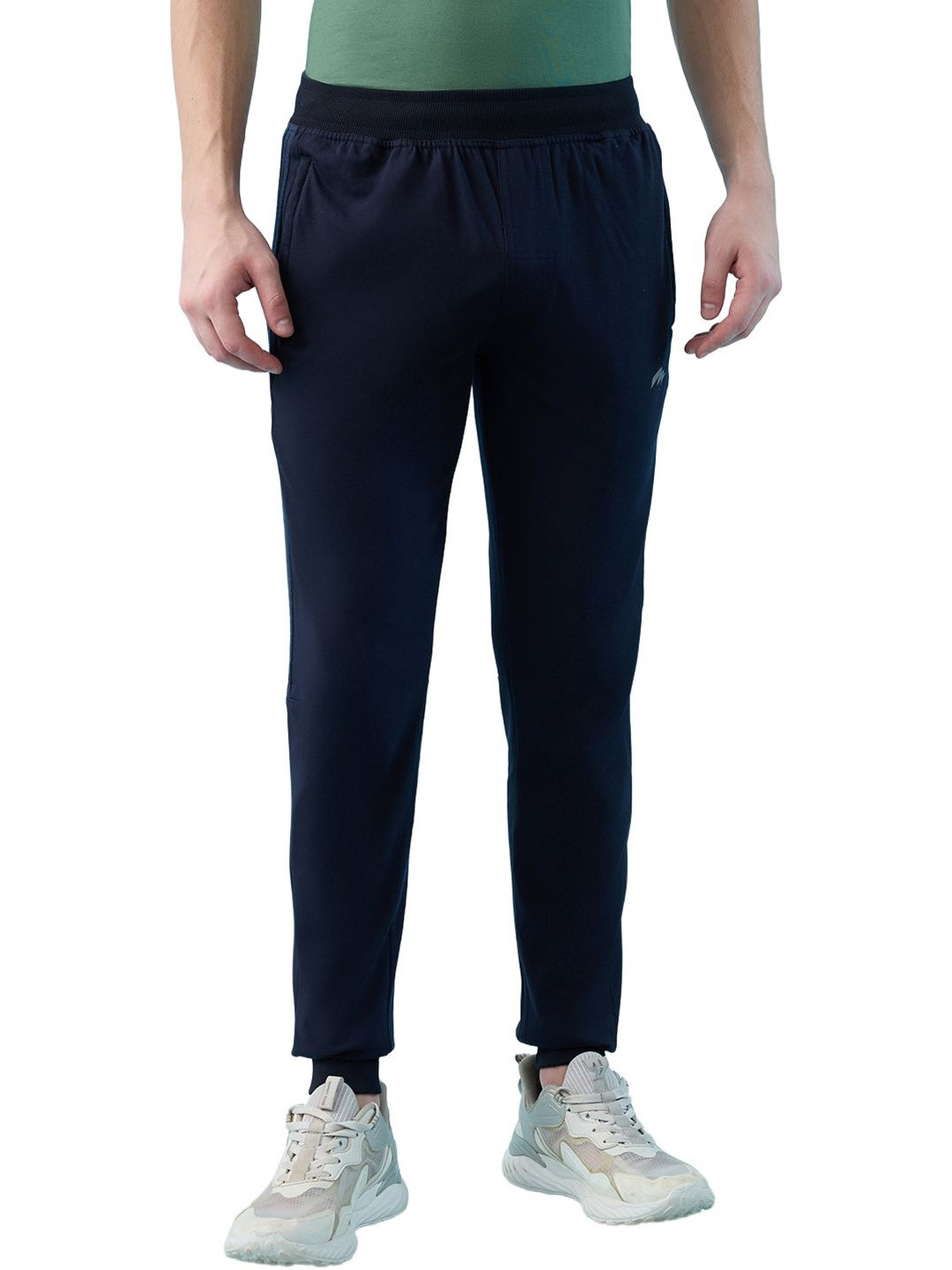 HINT Men Regular Fit Cotton Joggers Track Pants with Side Tapping & Anti Odour