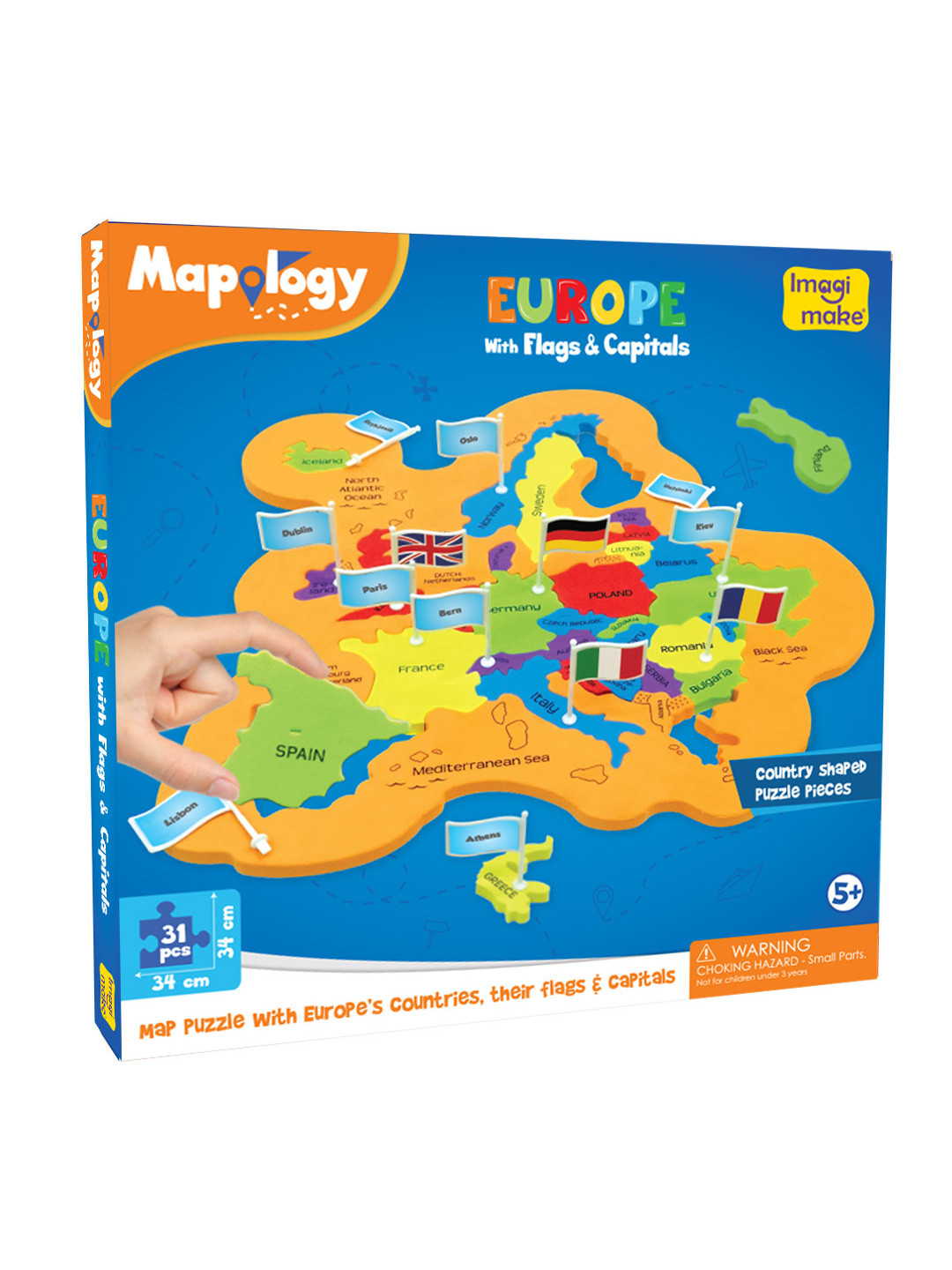 Imagimake Kids Mapology Skill Learning and Development Toy