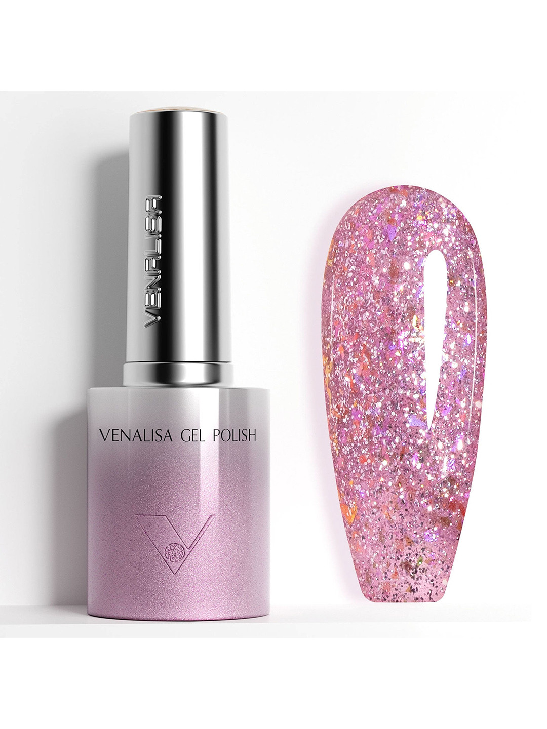 VENALISA Hema TPO Free Glitter Gel Nail Polish - 10 ml - Shade 5625