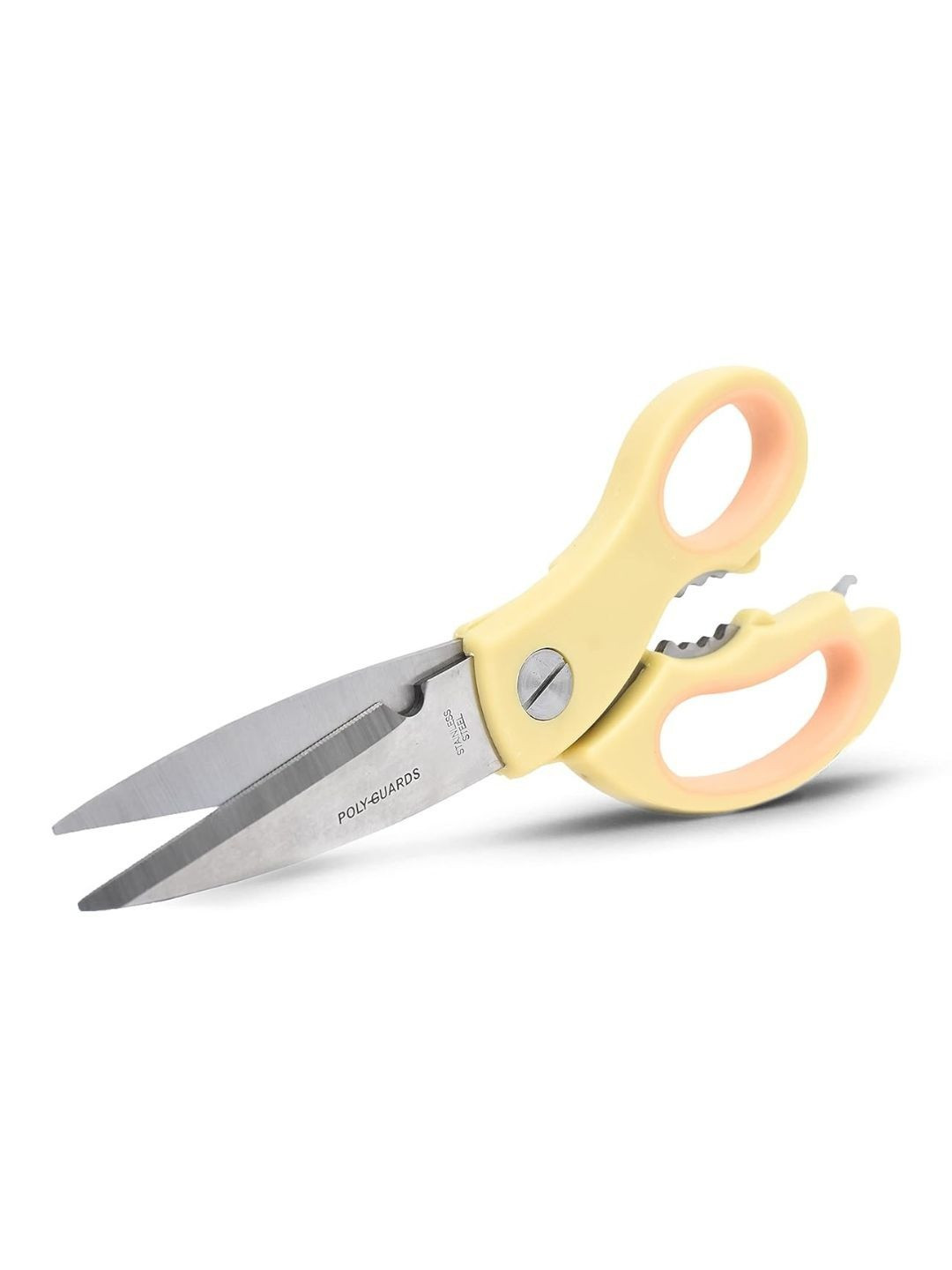 polyguards Beige Multi-Functional Anti-Rust Kitchen Scissors
