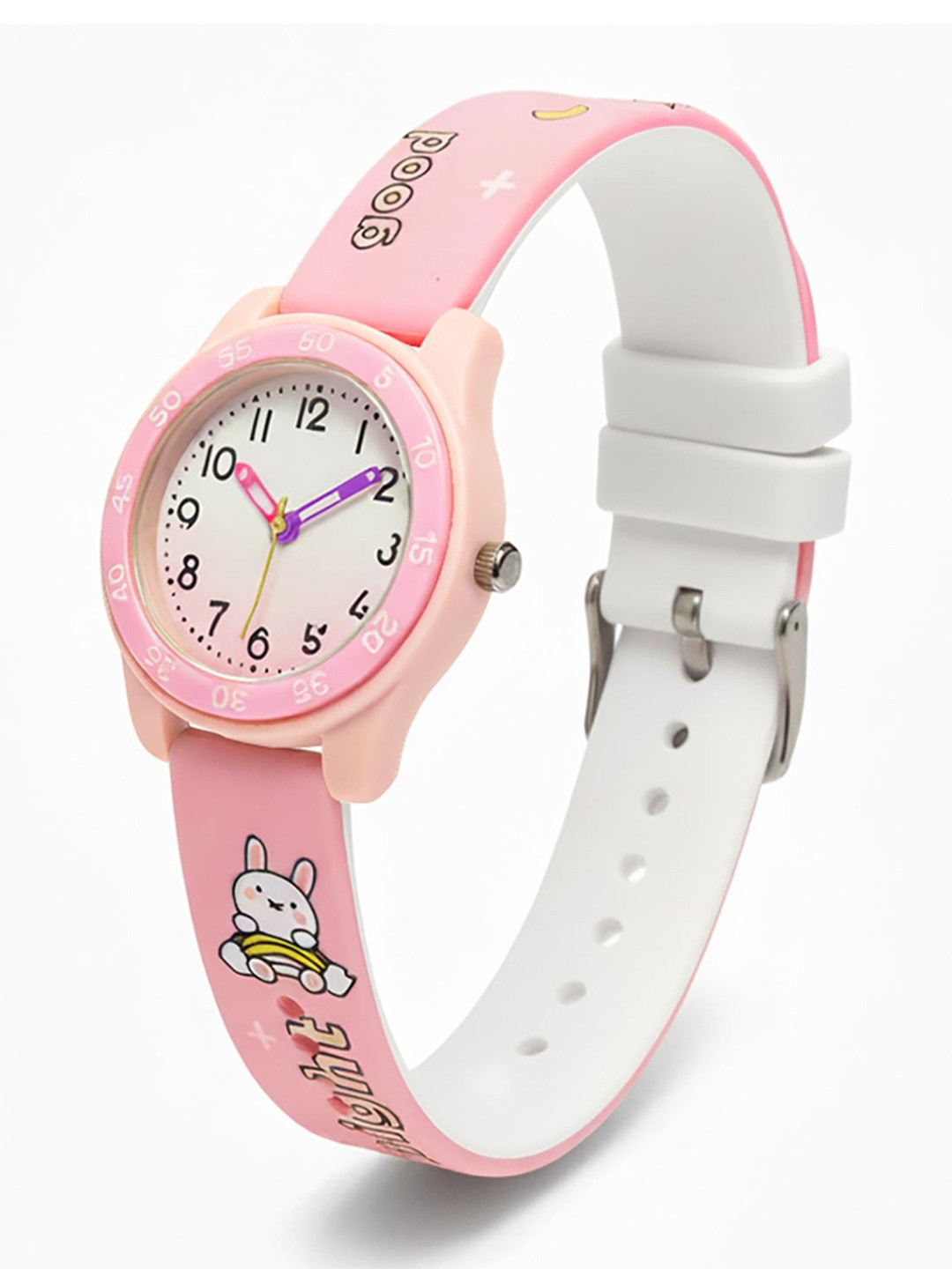 Time Up Kids Printed Dial & Straps Analogue Watch D6032-3