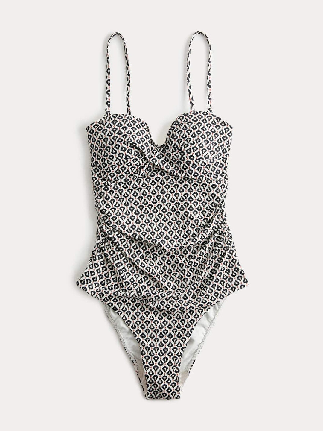 Marks & Spencer Printed Padded Bandeau Tummy Control Bodysuit