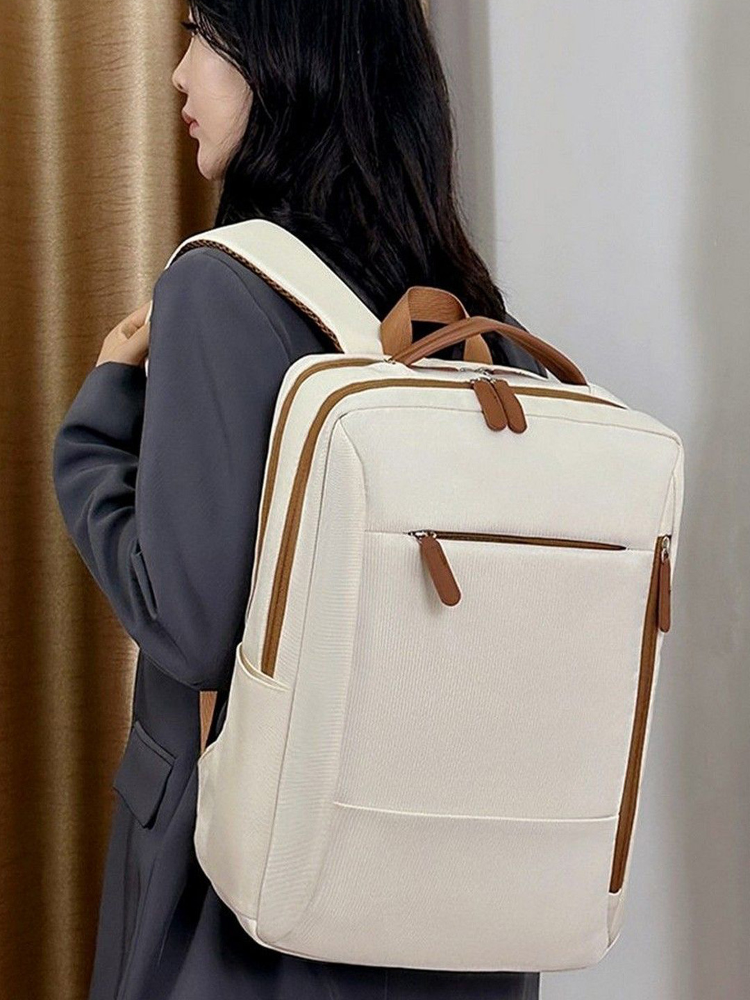 Mast & Harbour Men Executive Urban Commuter Laptop Backpack with USB Charging Port